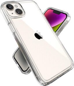Estuche  para iPhone 14 Plus en Guatemala tipo Speck Transparente