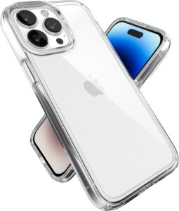 Estuche para iPhone 14 Pro Max en Guatemala tipo Speck Transparente