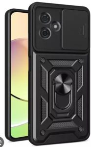 Estuche Antigolpe Para Motorola G54 disponible en colores Negro, Rojo y Azul en Guatemala